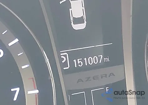 2013 Hyundai Azera from USA, damaged, VIN KMHFG4JGXDA227569